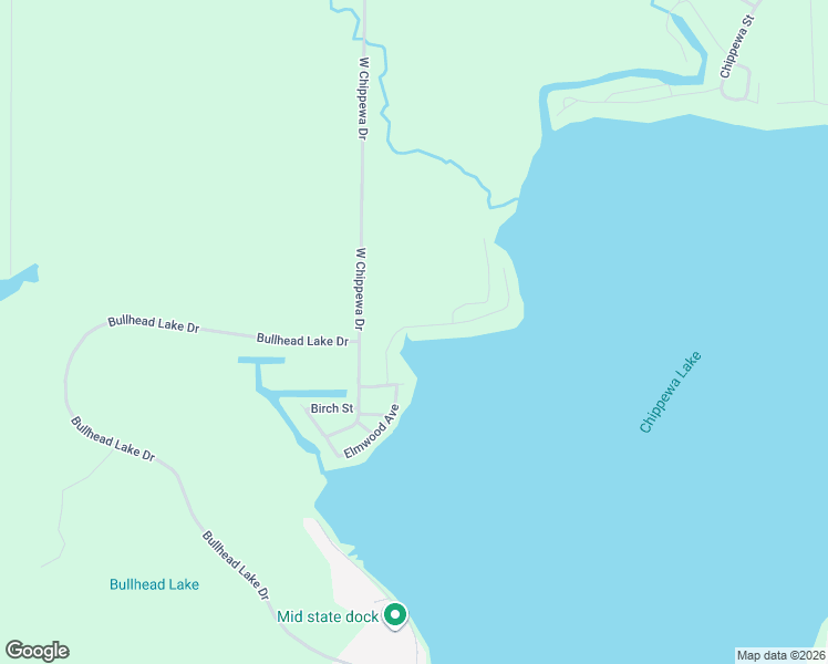 map of restaurants, bars, coffee shops, grocery stores, and more near 11187 Hahn Beach Drive in Evart