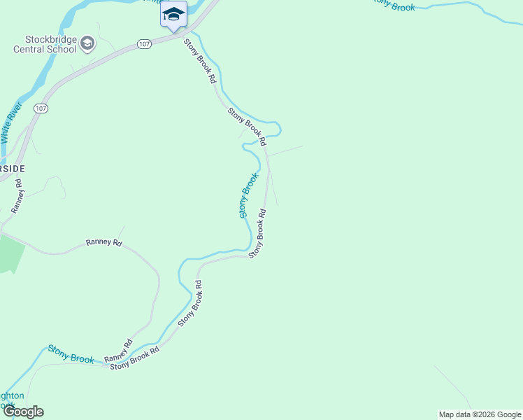 map of restaurants, bars, coffee shops, grocery stores, and more near 630 Stony Brook Road in Stockbridge