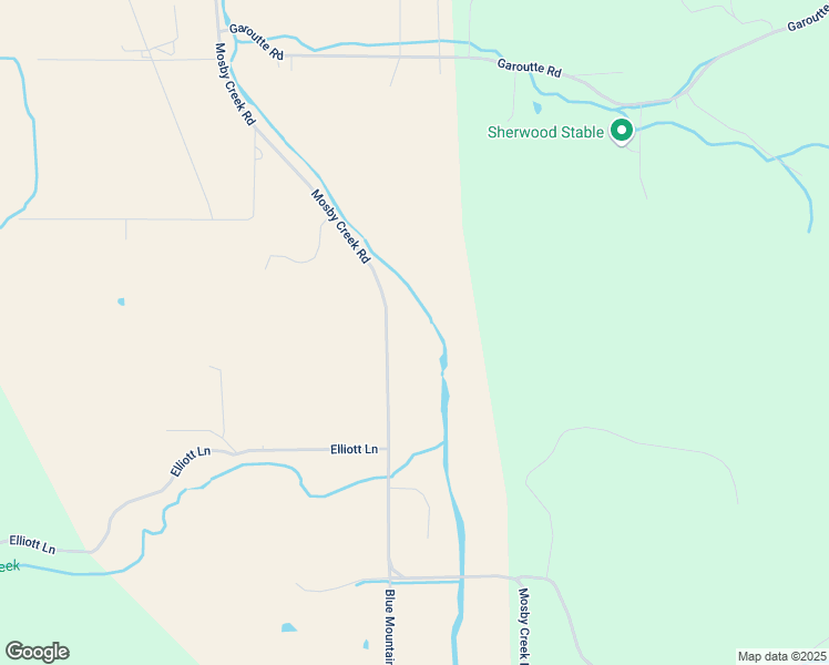 map of restaurants, bars, coffee shops, grocery stores, and more near 77195 Mosby Creek Road in Cottage Grove