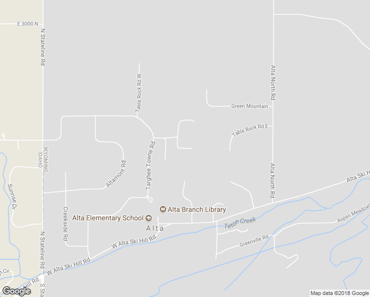 map of restaurants, bars, coffee shops, grocery stores, and more near 435 Meriwether Circle South in Moose