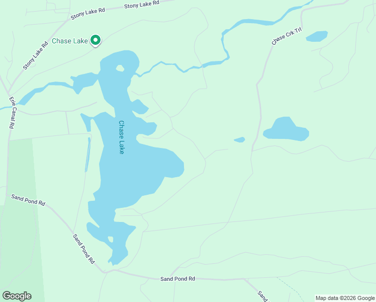 map of restaurants, bars, coffee shops, grocery stores, and more near 6461 East Shore Road in Glenfield