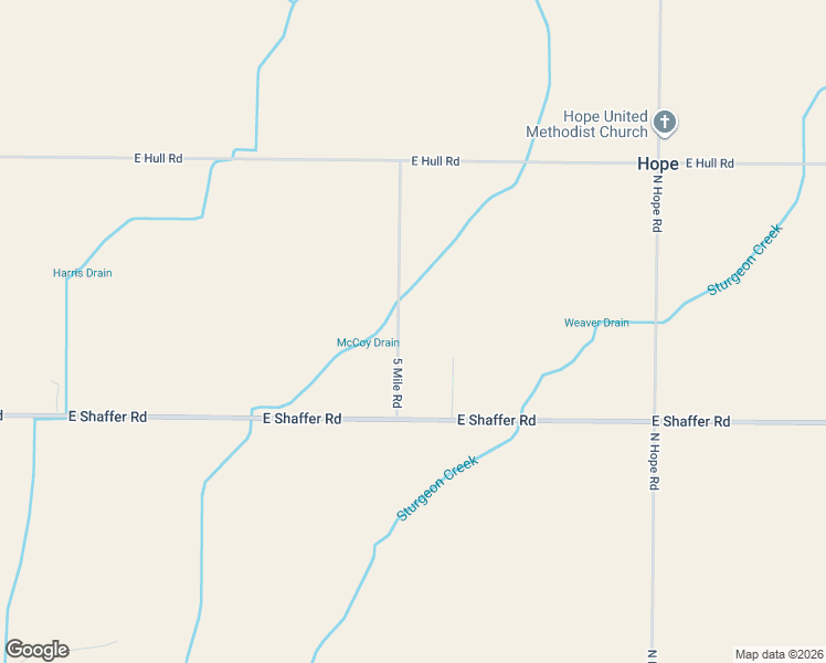 map of restaurants, bars, coffee shops, grocery stores, and more near 5070 5 Mile Road in Hope