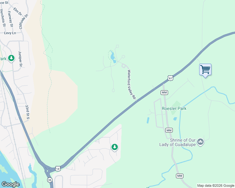 map of restaurants, bars, coffee shops, grocery stores, and more near 4935 Silver Morning Lane in La Crosse
