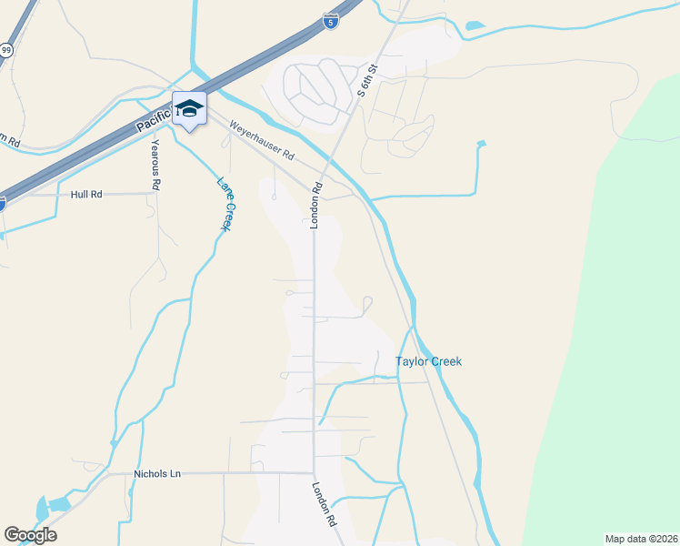 map of restaurants, bars, coffee shops, grocery stores, and more near 77315 London Road in Cottage Grove