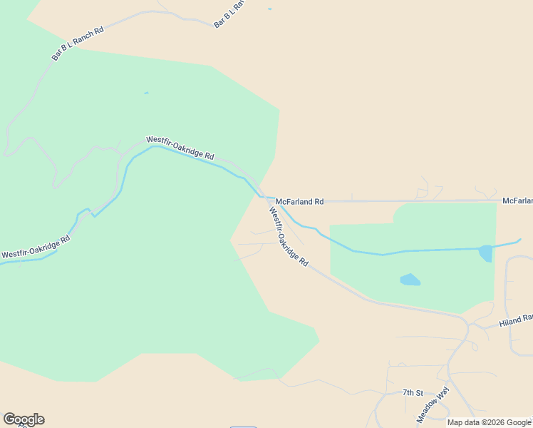 map of restaurants, bars, coffee shops, grocery stores, and more near 48156 Westoak Road in Westfir