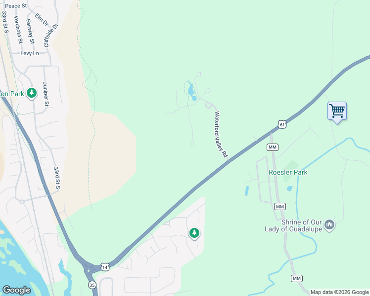 map of restaurants, bars, coffee shops, grocery stores, and more near 4930 Silver Morning Lane in La Crosse
