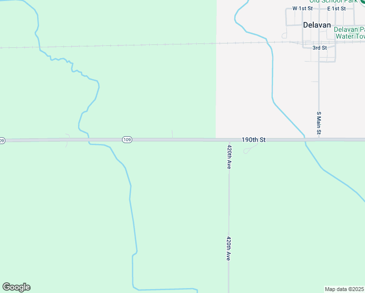 map of restaurants, bars, coffee shops, grocery stores, and more near 41796 Minnesota 22 in Delavan