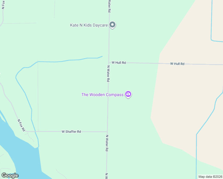 map of restaurants, bars, coffee shops, grocery stores, and more near 5174 North Water Road in Sanford