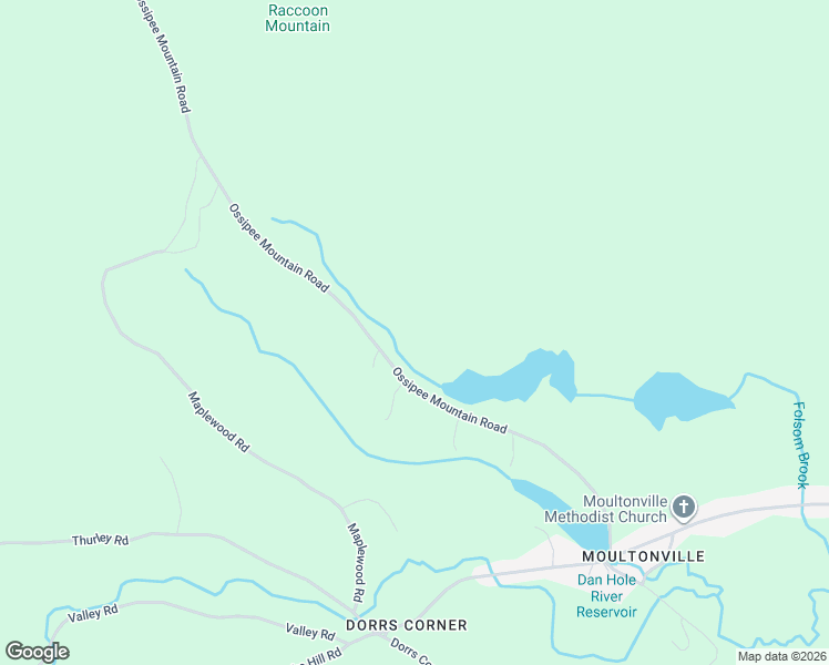 map of restaurants, bars, coffee shops, grocery stores, and more near 70 Ossipee Mountain Road in Ossipee