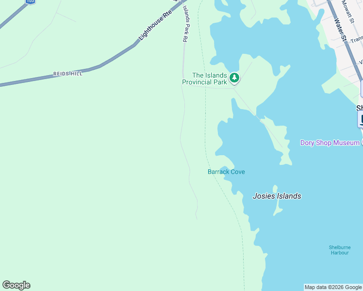 map of restaurants, bars, coffee shops, grocery stores, and more near Barracks Road in Shelburne