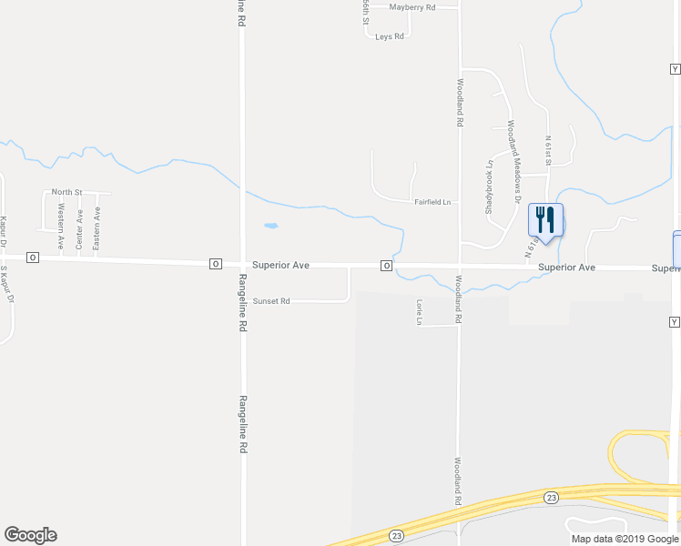 map of restaurants, bars, coffee shops, grocery stores, and more near 6805 Superior Avenue in Kohler