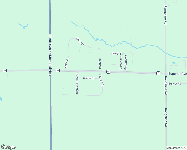 map of restaurants, bars, coffee shops, grocery stores, and more near W2341 Winter Court in Sheboygan Falls