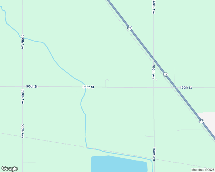 map of restaurants, bars, coffee shops, grocery stores, and more near 55663 190th Street in Wells