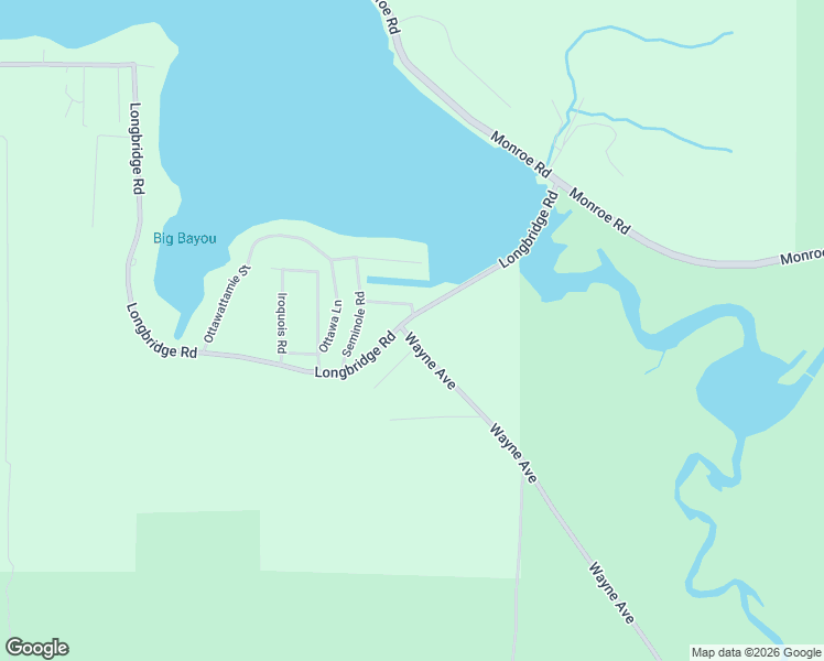 map of restaurants, bars, coffee shops, grocery stores, and more near 5385 Longbridge Road in Pentwater