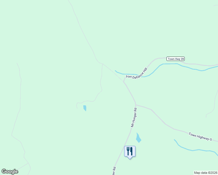 map of restaurants, bars, coffee shops, grocery stores, and more near 166 Mount Hunger Road in Bethel