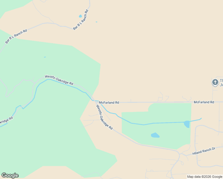 map of restaurants, bars, coffee shops, grocery stores, and more near 48217 McFarland Road in Oakridge