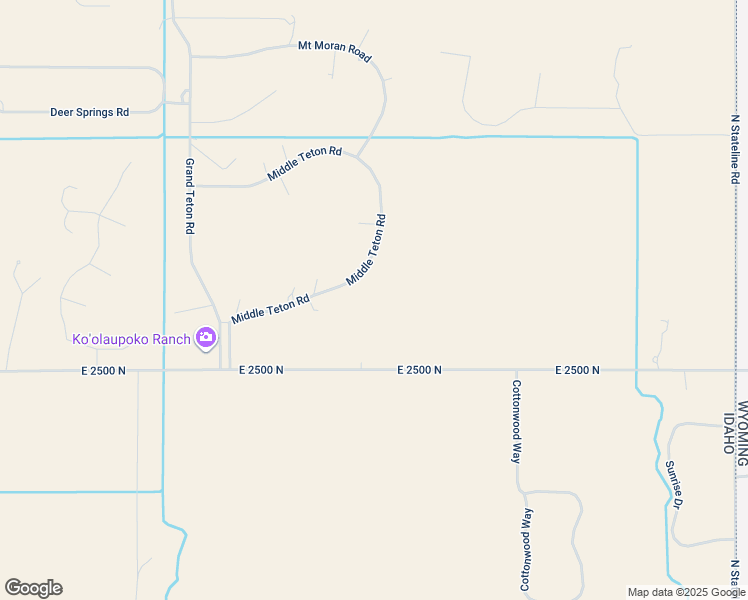 map of restaurants, bars, coffee shops, grocery stores, and more near 1893 Middle Teton Road in Driggs