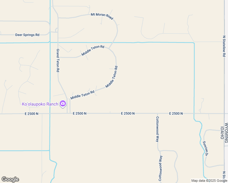 map of restaurants, bars, coffee shops, grocery stores, and more near 1893 Middle Teton Road in Driggs