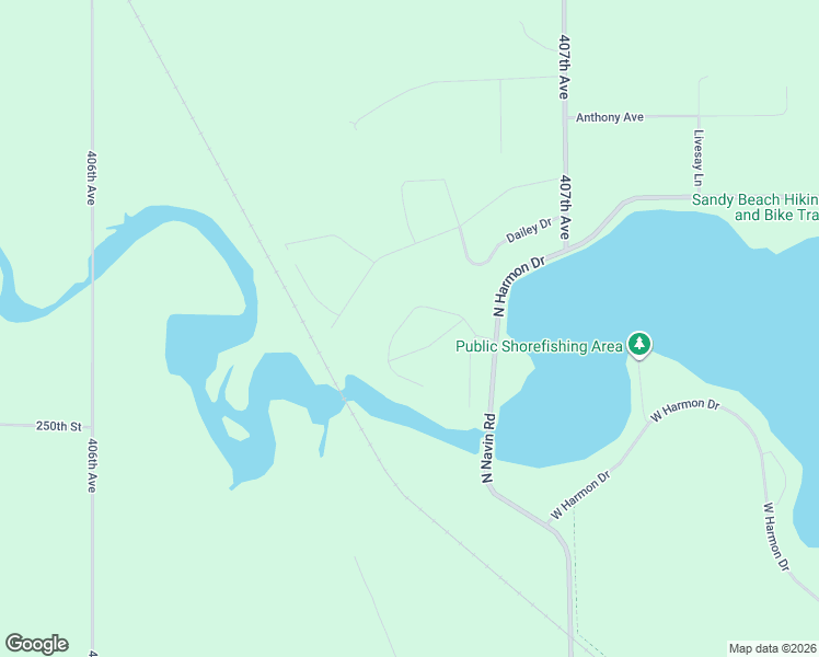 map of restaurants, bars, coffee shops, grocery stores, and more near 3167 Canal Circle in Mitchell