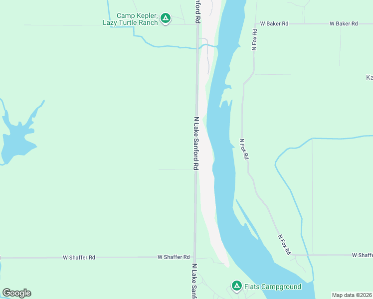 map of restaurants, bars, coffee shops, grocery stores, and more near 5235 North Lake Sanford Road in Sanford