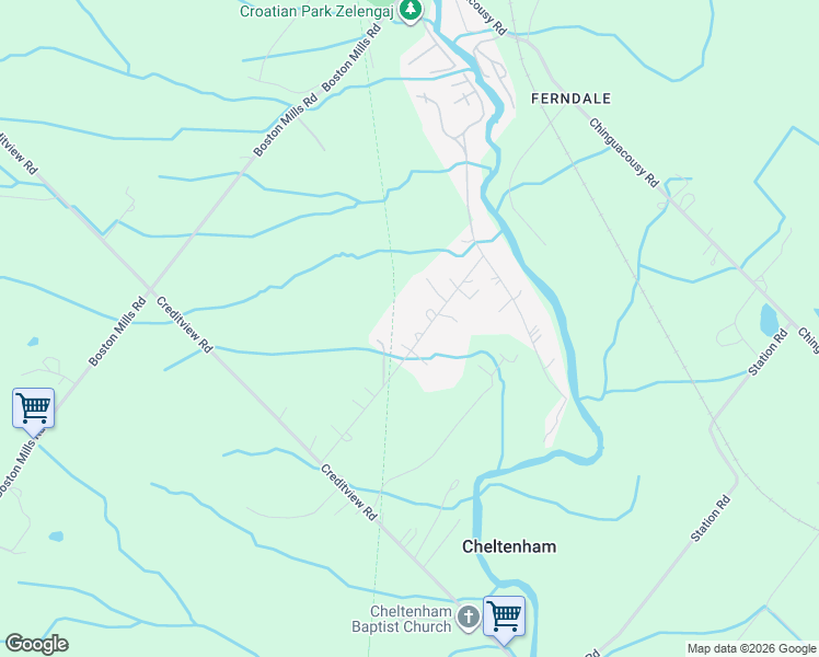 map of restaurants, bars, coffee shops, grocery stores, and more near 78 Kennedy Road in Cheltenham