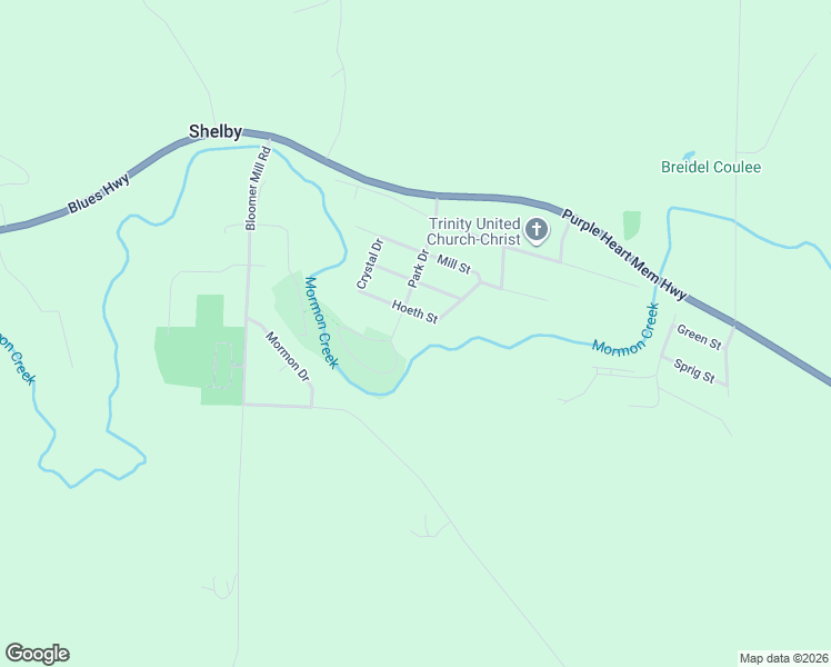 map of restaurants, bars, coffee shops, grocery stores, and more near W4943 Hoeth Street in La Crosse