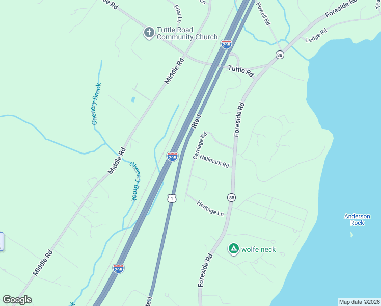 map of restaurants, bars, coffee shops, grocery stores, and more near 11 Hallmark Road in Cumberland