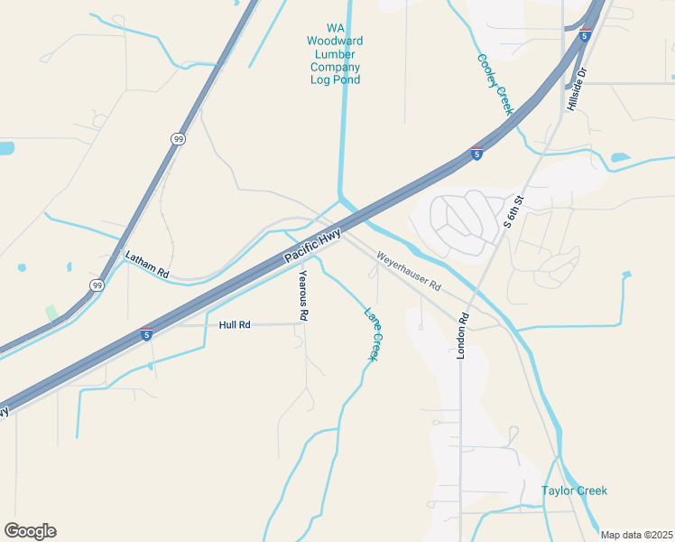 map of restaurants, bars, coffee shops, grocery stores, and more near 32112 Latham Road in Cottage Grove
