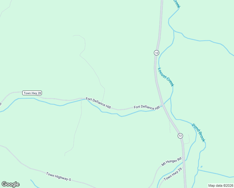 map of restaurants, bars, coffee shops, grocery stores, and more near 389 Fort Defiance Hill in Bethel