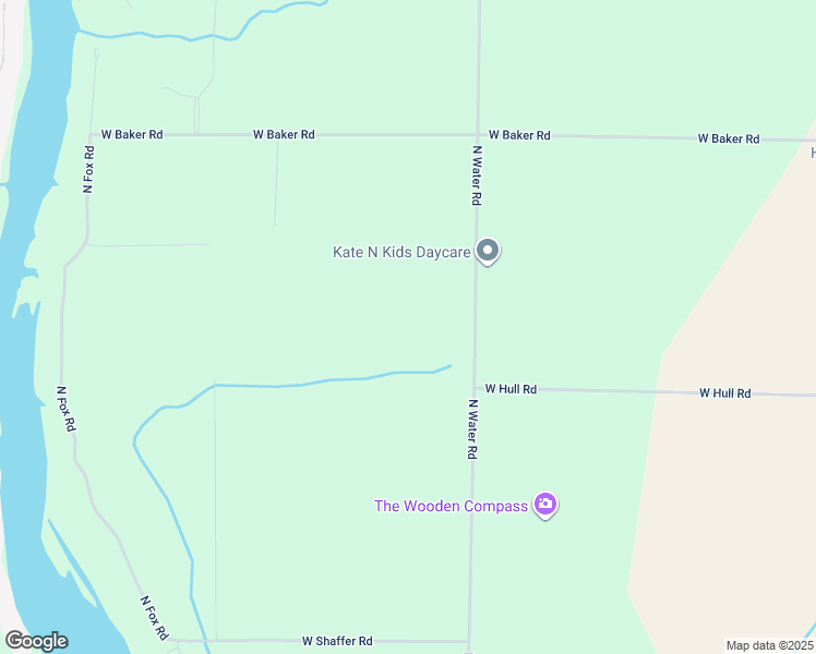 map of restaurants, bars, coffee shops, grocery stores, and more near 5311 North Water Road in Sanford