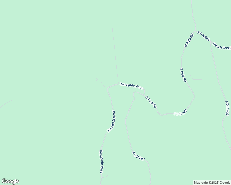 map of restaurants, bars, coffee shops, grocery stores, and more near 25132 Renegade Pass in Custer