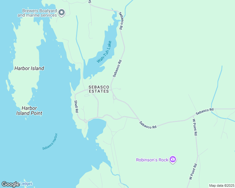 map of restaurants, bars, coffee shops, grocery stores, and more near 241 Sebasco Road in Phippsburg