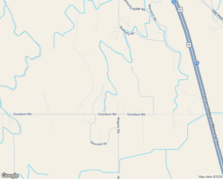 map of restaurants, bars, coffee shops, grocery stores, and more near 27204 Serenity Lane in Caldwell