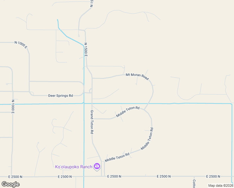 map of restaurants, bars, coffee shops, grocery stores, and more near 1705 Mount Owen Road in Driggs