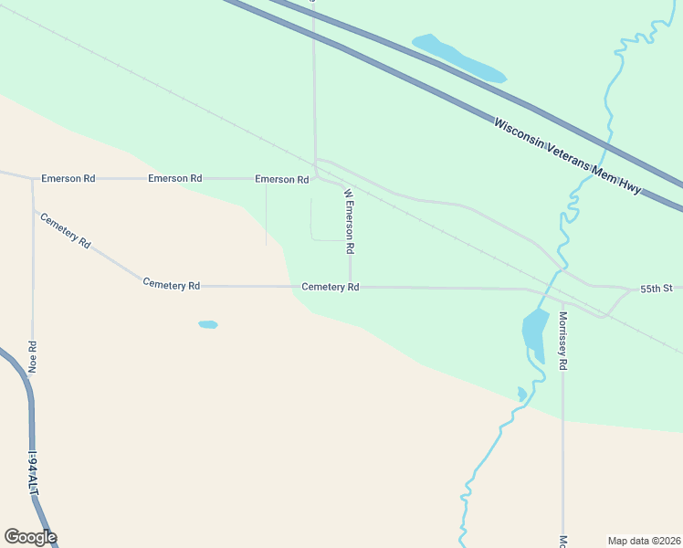map of restaurants, bars, coffee shops, grocery stores, and more near W4921 Emerson Road in Mauston