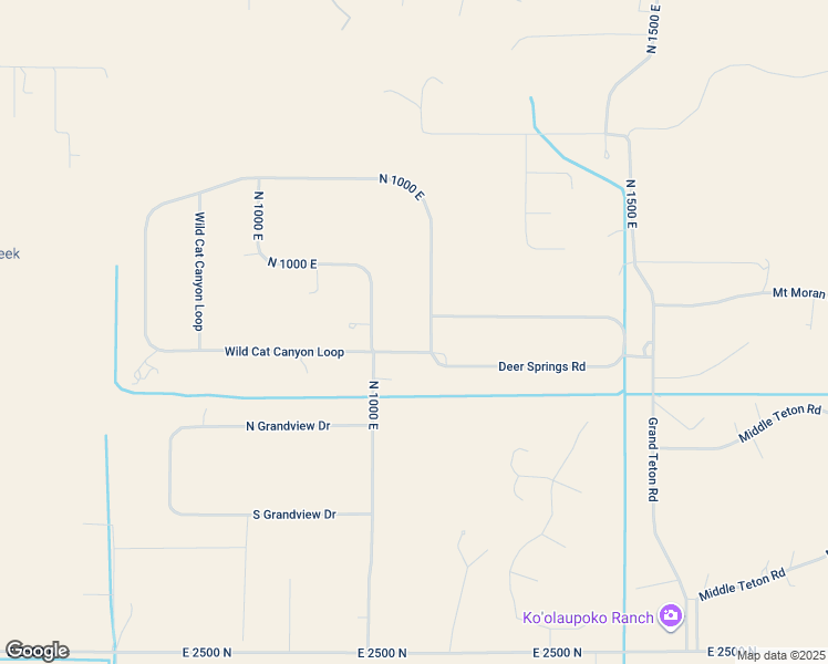 map of restaurants, bars, coffee shops, grocery stores, and more near 42 South Wild Cat Canyon Road in Driggs