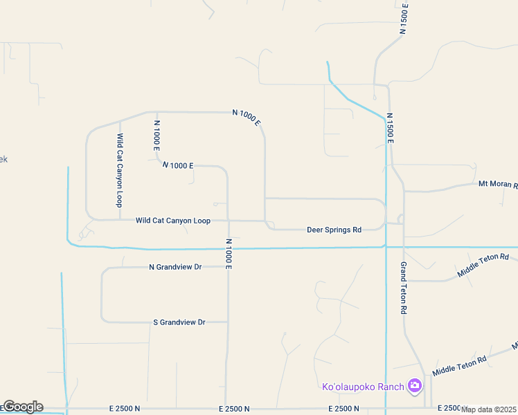 map of restaurants, bars, coffee shops, grocery stores, and more near 42 South Wild Cat Canyon Road in Driggs