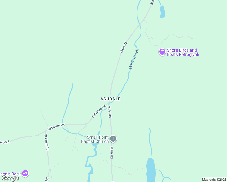 map of restaurants, bars, coffee shops, grocery stores, and more near 1690 Main Road in Phippsburg
