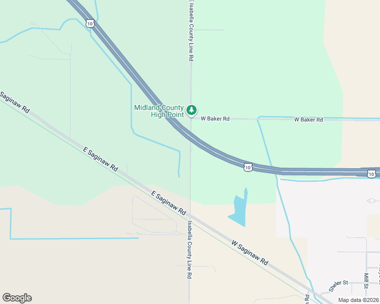 map of restaurants, bars, coffee shops, grocery stores, and more near 5292 East Isabella County Line Road in Coleman