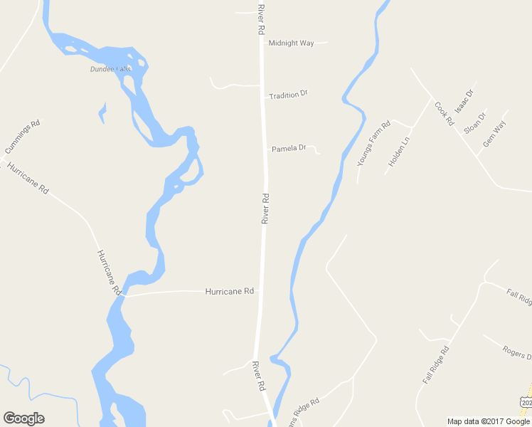 map of restaurants, bars, coffee shops, grocery stores, and more near 605 River Road in Windham