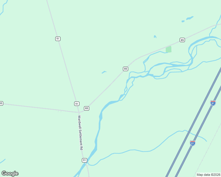 map of restaurants, bars, coffee shops, grocery stores, and more near 15320 County Route 85 in Mannsville