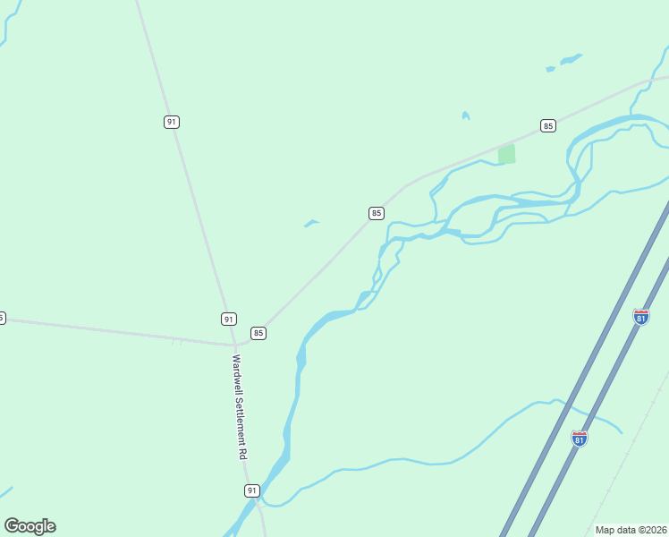 map of restaurants, bars, coffee shops, grocery stores, and more near 15320 County Route 85 in Mannsville