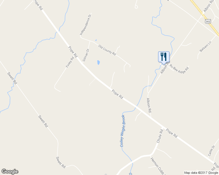 map of restaurants, bars, coffee shops, grocery stores, and more near 15 Pope Road in Windham