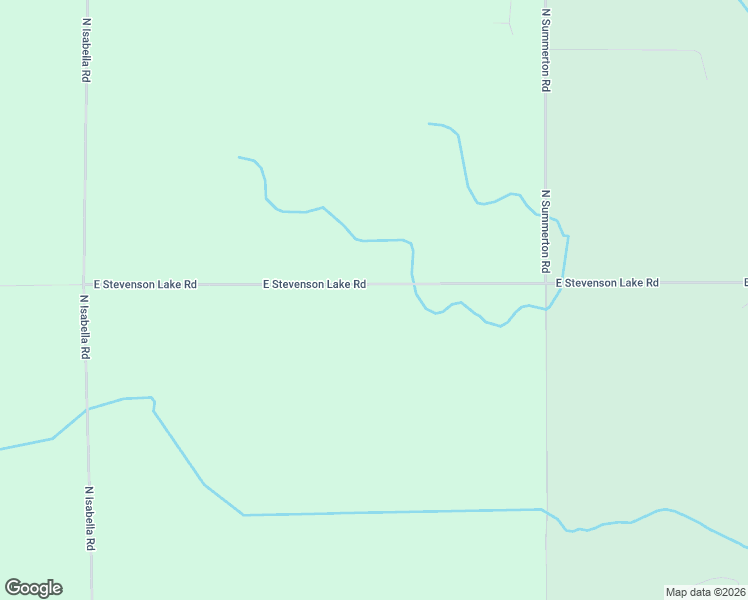 map of restaurants, bars, coffee shops, grocery stores, and more near 5595 East Stevenson Lake Road in Clare