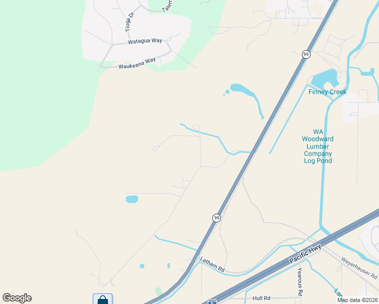 map of restaurants, bars, coffee shops, grocery stores, and more near 77698 Dugan Lane in Cottage Grove