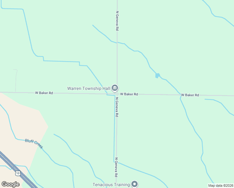 map of restaurants, bars, coffee shops, grocery stores, and more near 4500 West Baker Road in Coleman