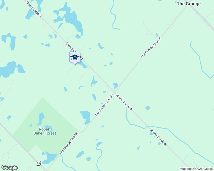 map of restaurants, bars, coffee shops, grocery stores, and more near 16436 Shaws Creek Road in Caledon