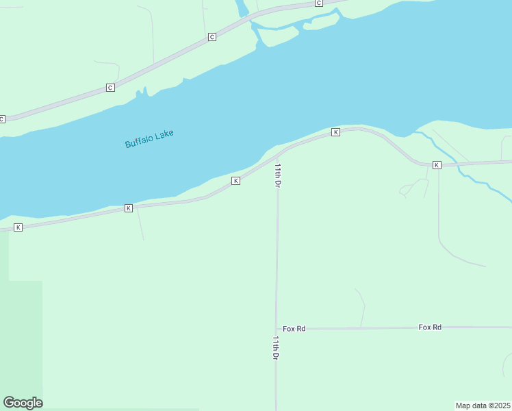 map of restaurants, bars, coffee shops, grocery stores, and more near N3643 11th Drive in Montello