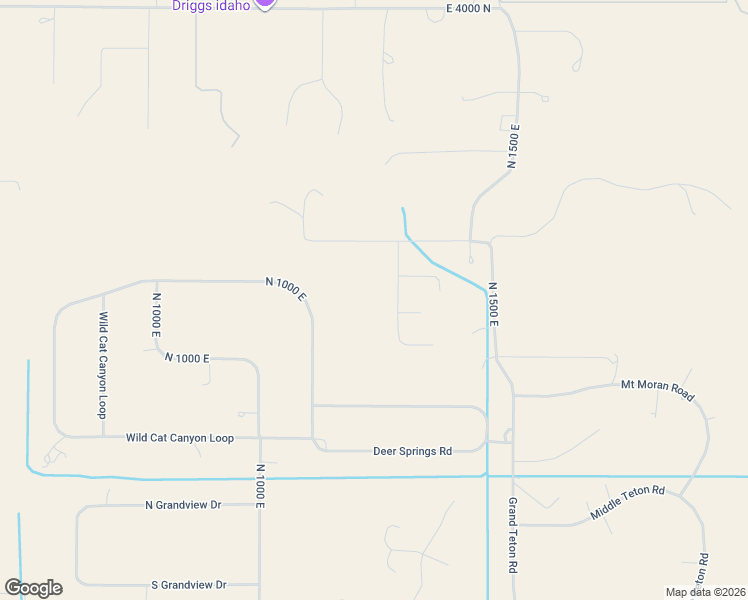 map of restaurants, bars, coffee shops, grocery stores, and more near 3330 Alta Vista Drive in Driggs