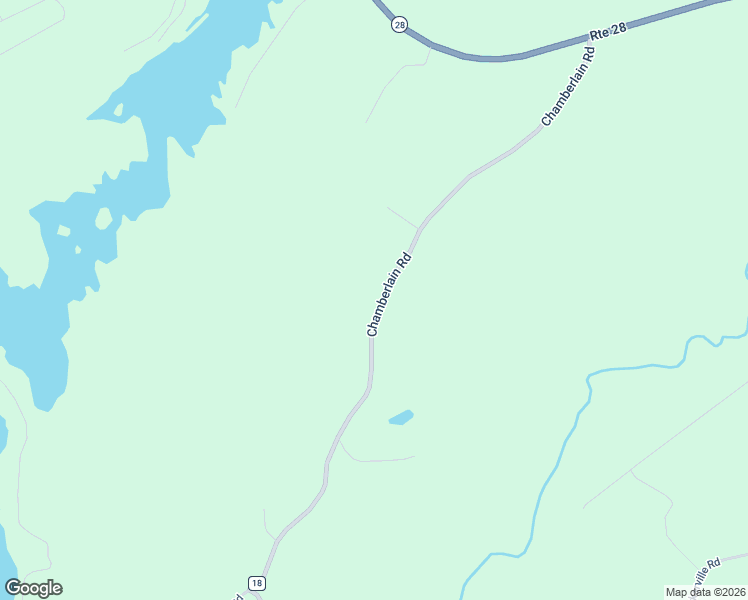 map of restaurants, bars, coffee shops, grocery stores, and more near County Road 18 in Indian Lake